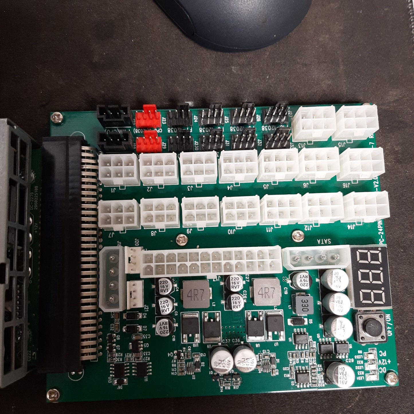 HP 1200W Power supply with zsx breakout board