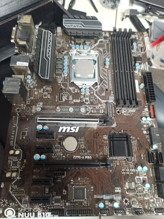 MSI z270-a pro i3 7100 combo